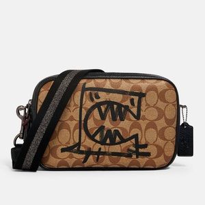 Coach x Guang Yu Jes Double Zip Crossbody Bag
